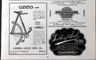 1896 America Cycles Truss Frame America Cycle Mfg Co Fulton St Chicago  Print Ad
