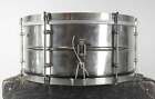 1920s Ludwig 6 5x14 Universal Nickel Over Brass Snare Drum