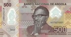 Angola 500 Kwanza  2020  - Angostinho Neto fenda Tundavala p-161a  B558a Unc