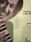 Duke Ellington  Signed Autographed Song Folio Vintage 1940s Sheet Music    