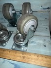 Superior Caster Wheels Industrial 3 Inch  2 Swivel  2 Fixed Used High Quality 
