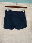 Ivivva By Lululemon Shorts Girls Size 12 Blue Running Active