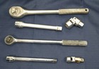 Vintage Ratchet Set Sk Tools 3 8    1 2  Armstrong Usa With Swivels   Extensions