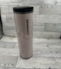 Starbucks Christmas Tumblers 2017 Pink Acrylic Cup 16oz Ho Ho Ho