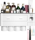 Toothbrush Holder Automatic Toothpaste Dispenser Inverted Cup Storagerack