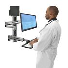 Ergotron Lx Sit Stand Wall Mount System For Medical hospital clinic 45-359-026