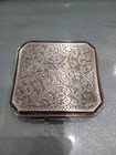 Old British Cigerette Silver Case 20th Century