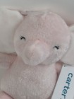 Carter s Pink Plush Elephant Lovey Stuffed Toy 2021 New   68092