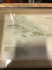 West Indies Cuba Jamaica Puerto Rico Vintage Framed Map By John Bartholomew