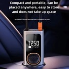 Cordless Air Compressor Tire Inflator Fits Car Moto Bike Tires 150 Psi Air Pump