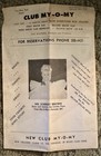 Vintage New Orleans Club My-o-my Drag Queen Revue Program Lgbt Ephemera