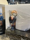 Cast Iron Golf Mechanical Bank Vintage Golfer Putting Green Coin Toy- New In Box
