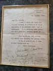 Signed 1943 Wwii Clementine Churchill 10 Downing Street Prime Minister Residence