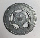 Antique Vintage Amusement Token Good Luck Coin American Flag         