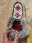 Native American Vintage Moccasins Size 8 Women Beaded Beautiful Handmade