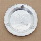 Vintage Mcdonalds Ashtray Restaurant Pressed Aluminum Man Cave Bar Pub