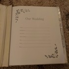 Wedding Photo Album - Fits  100  5x7 And  4  8x10 Pics Album Size 10-1 2  