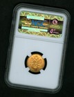 1903 Gold 5 Rouble  Ngc Ms 67 Russia Gem    642