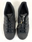 Adidas Superstar J Fu7713 Sneaker Shoes Triple Black Size Big Kids 5 5 Nib