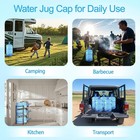 5 Pcs Reusable 5 Gallon Water Jug Caps Leak Proof Bottle Lids 55mm Water Bottles