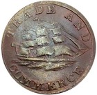  1863  Patriotic Civil War Token F-258 446a  r-5  Trade   Commerce