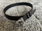 Gucci Gg Signature Reversible Belt Size 100 Fits 34-36 Waist
