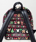 Loungefly Disney Parks Mickey Mouse Christmas Holiday Snacks Mini Backpack