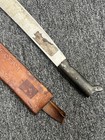 Vintage Collins   Co  Legitimus No 13 Large Machete With Sheath Usa usn Ex 