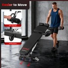 Commercial Adjustable Weight Bench Incline Workout Bench Home Strength Training
