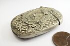 Antique Victorian South Wales 1st Battalion Borderers Match Safe   Vesta Case 