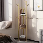 Heavy Duty Marble Coat Rack Stand Tall Clothes Rail Hanger F Bedroom Office Hall