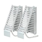       1500 Lbs Capacity Loading Ramps Tri-fold Truck Bed Ramp For Pickup Trucks Atv