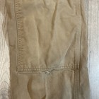 Carhartt B01 Brn Brown Carpenter Work Pants Double Knee Mens Size 38x34