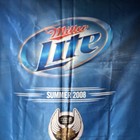 Harley Davidson Cycles Miller Lite Banner Summer 2008 105 Years 57  X 35  Flag