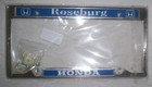 Pair Of Roseburg Oregon Honda License Plates With Bag Of Inserts   -lightly Used