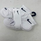 Nike Dri-fit Performance Basics Little Kids    Quarter Socks 6-pack - White Xs