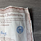 Vintage Marx Toys Fort Apache Playset Certificate Only Light Wear See Pics