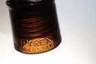 Vintage Amber Pyrex  Insulator   