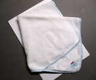 American Girl Bitty Baby 1995 Our New Baby Hooded White Terry Cloth Bath Towel