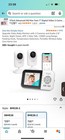 Upgrade Video Baby Monitor With 2 Cameras And Audio 2 8  Screen  Night Vision  A