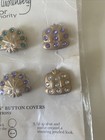 New Avon Diane Von Furstenberg  holiday Treasures  Button Covers  41967-1