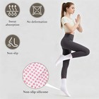 Pilates Yoga Grip Socks For Women  Bow 5-10 2 Pairs  black   White Pink 