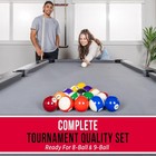 Gosports Regulation Pool Balls For Pool Table     Premium Set Of 16 Billiard Bal