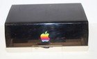Vintage 1980s Apple Ii Logo 5 25  Floppy Disk Translucent Disc Storage Box Case