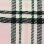 100  Cashmere Scarf Scotland Checked Plaid Classic Design Pink Super Soft