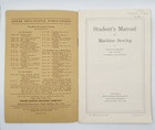 1941 Singer Student   s Manual Vintage Sewing Machine Guide