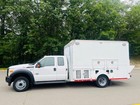2015 Ford F450 Enclosed Utility   Service Truck 6 7 Diesel Only 95k Miles