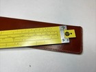 Vintage Pickett Slide Rule Model N902-es Simplex Trig W Case     Stem Collectible