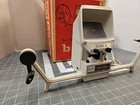 Vintage Baia Reviewer Dual 8 Editor   Viewer For 8mm   Reels 05200 Usa Tested