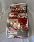 Vintage Biederlack Blanket Camp Flag Throw Blanket 60x50in